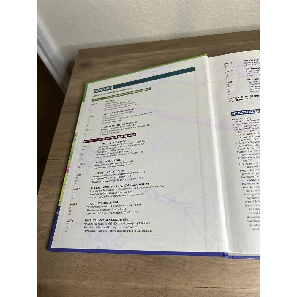 Understanding Pathophysiology Fourth Edition Hardcover Used Very Good Condition